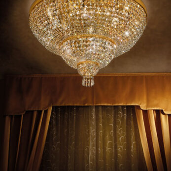 luxury illuminazione cristallo crystal lucilla made italy lampadario applique lampada550 pl15