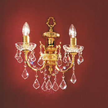 luxury illuminazione cristallo crystal lucilla made italy lampadario applique lampada701 a2 1 1