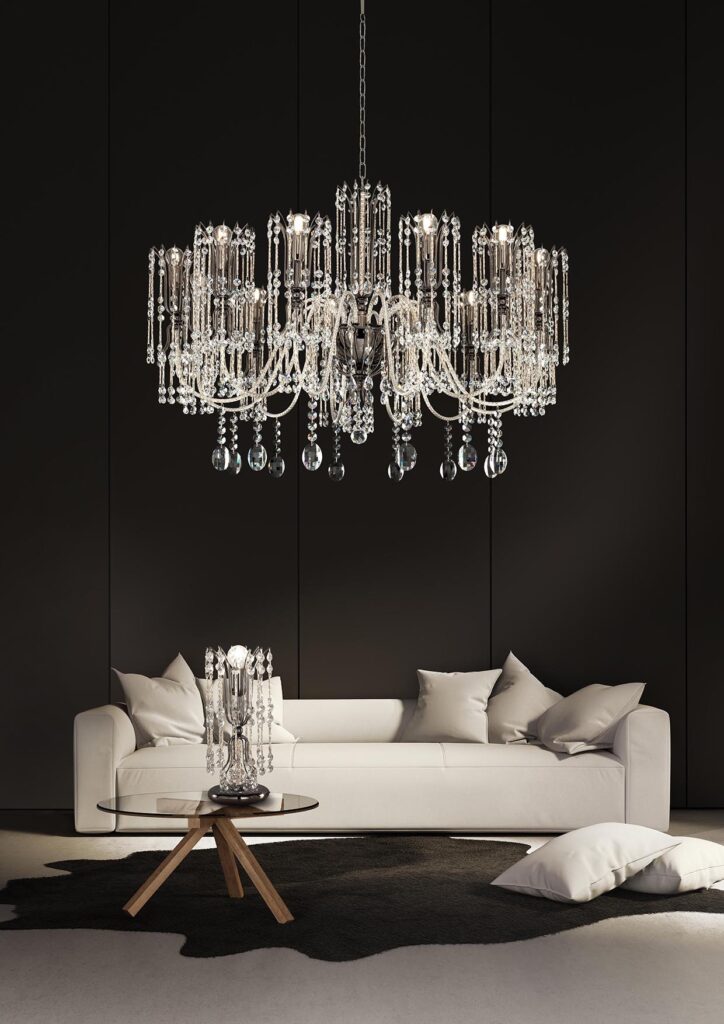 Arredoluce Royal crystal collection lampadario 498 12