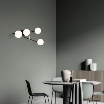 Kika 4-light wall lamp - Millox