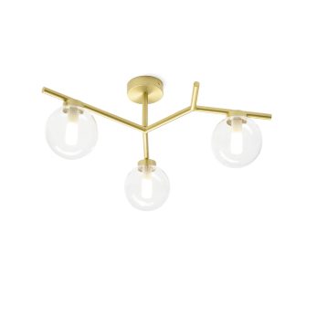 Miloox Camely 1744.309 Plafoniera 3luci Gold A