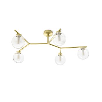 Miloox Camely 1744.310 Plafoniera 5luci Gold S